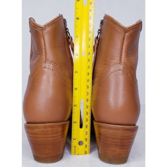 Tecovas Women’s Size 6B The Daisy Boots in Caramel Leather Heeled Western - Picture 10 of 16